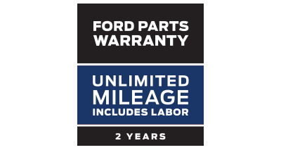 福特零件保修期:两年. 无限的里程. 包括劳动. *