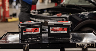 Motorcraft® Tested Tough® MAX Batteries, starting at $149.95 MSRP, or redeem 30,000 FordPass® Rewards Points. *
