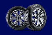 Buy four select tires, get a $100 rebate by mail or earn 40,000 FordPass® Rewards bonus Points. *